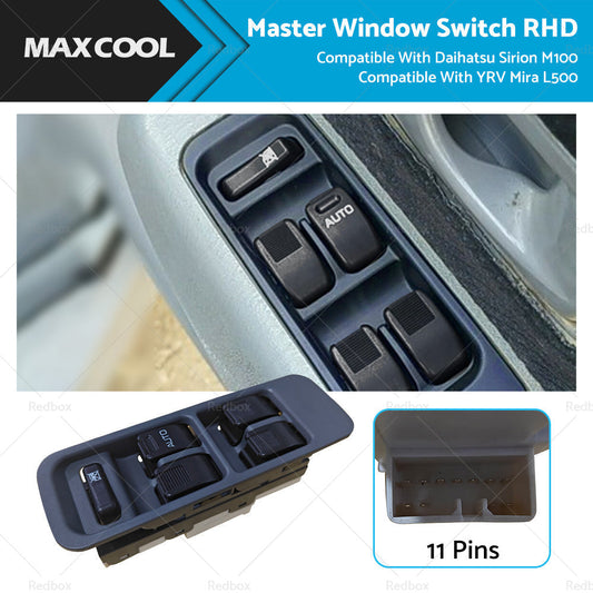 Master Window Switch for Daihatsu Sirion/YRV/Mira (1998-2005)
