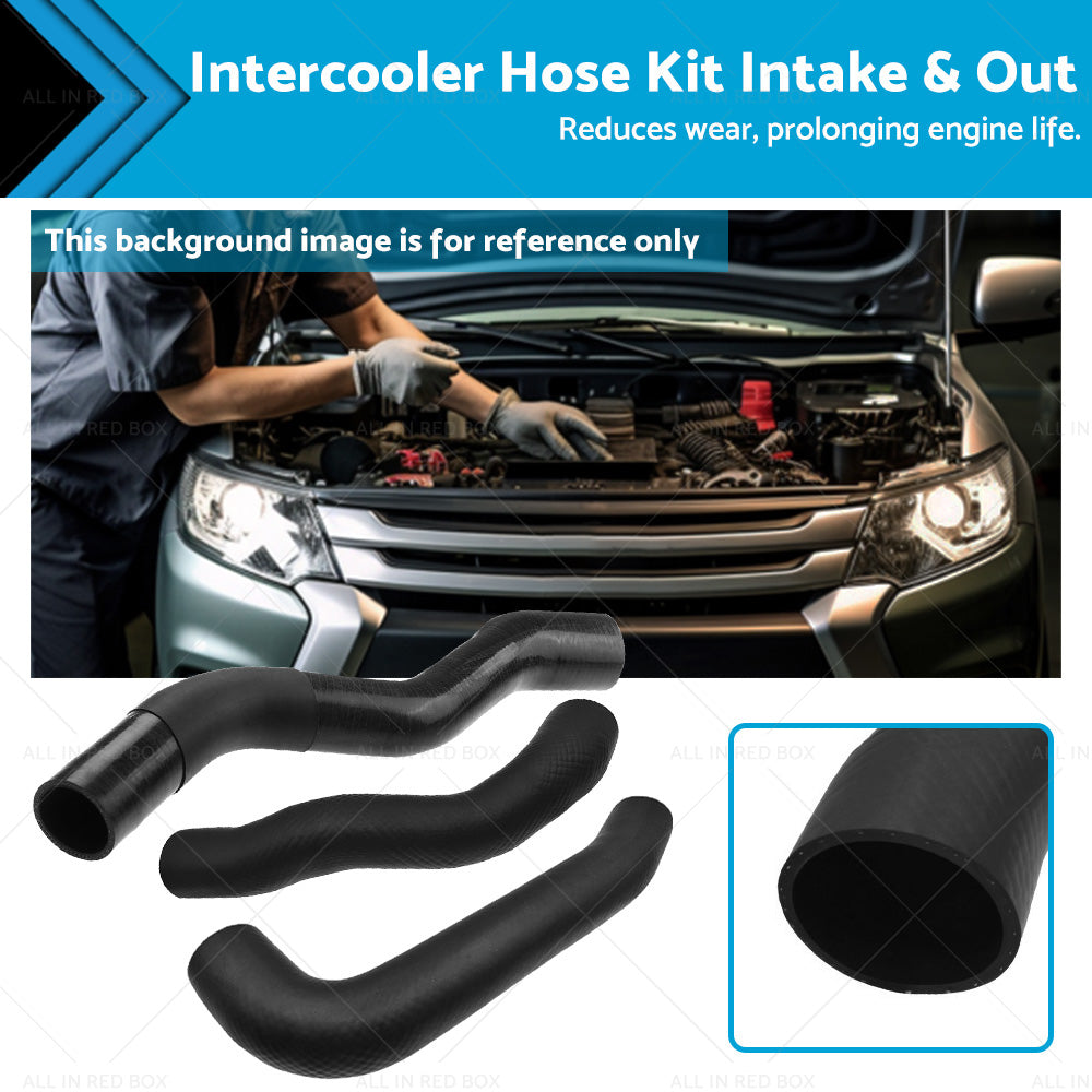 Suitable For Mitsubishi Triton MN 10- 15 TD 2. 5L Intercooler Hose Kit Intake and Out-0