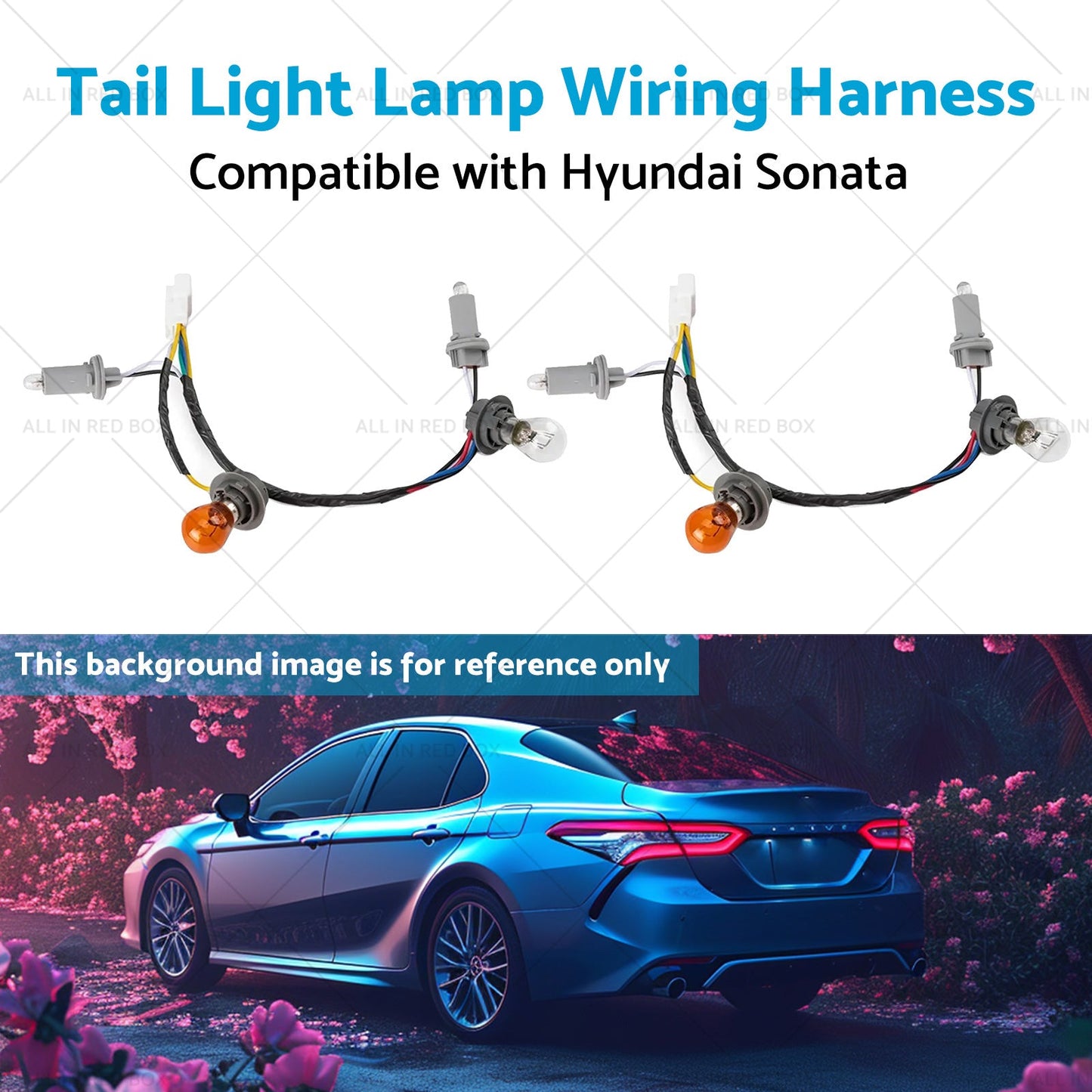 Tail Light Lamp Wiring Harness Suitable for 92450-3Q000 11-14 Hyundai Sonata-4