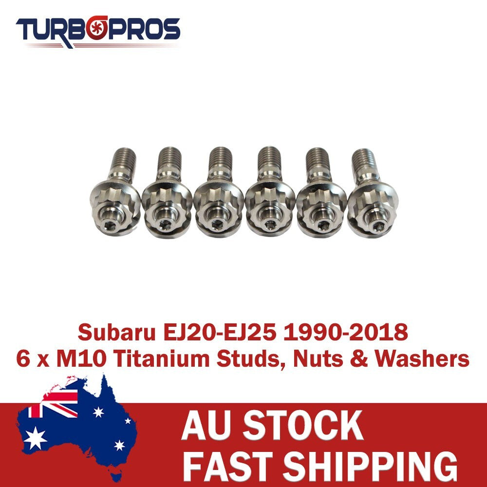 Titanium Exhaust Manifold Stud Kit for Subaru WRX EJ20 EJ25