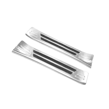 4x Steel Door Sill Protector Trim Scuff Plate Suitable For Subaru Crosstrek 2023-1