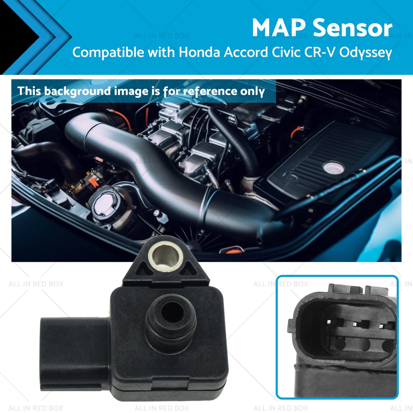 MAP Sensor for Honda Accord/Civic/CR-V/Odyssey 1990-2023