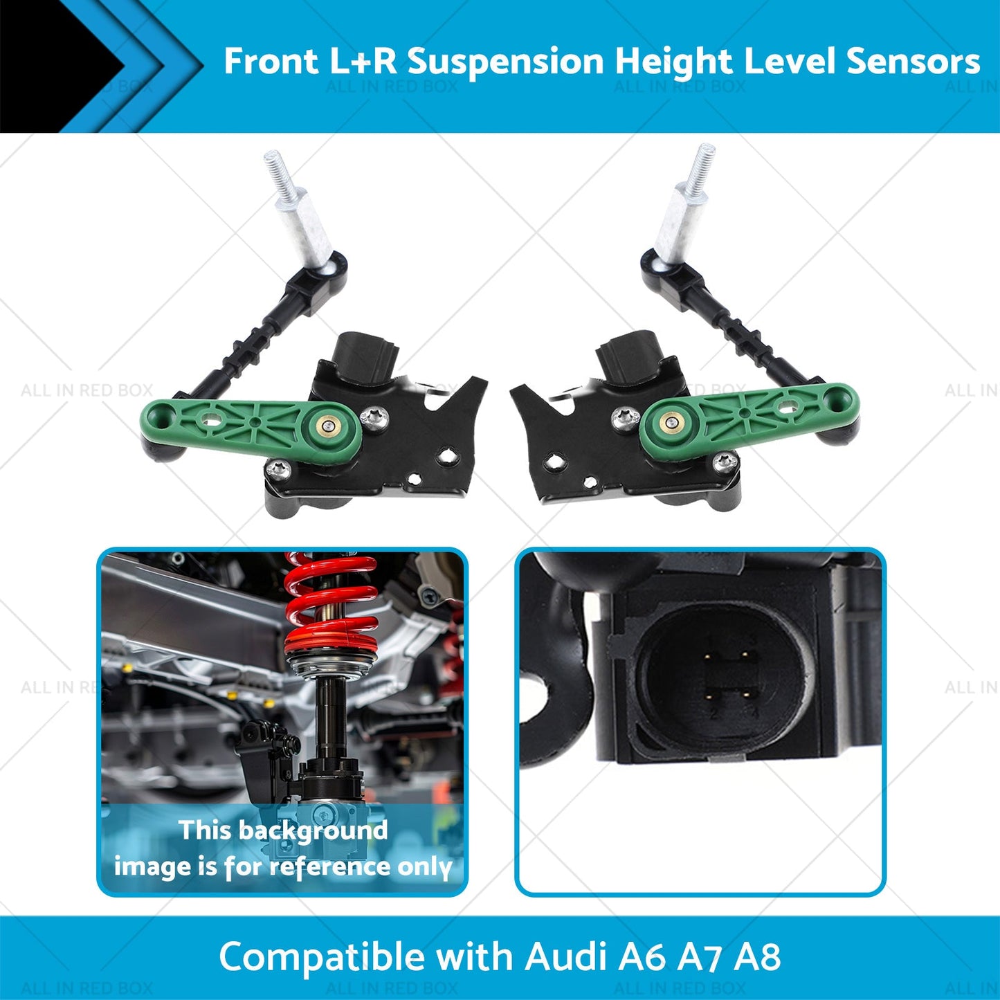 Front LR Suspension Height Level Sensors 4H0941285G Suitable for Audi A6 A7 A8-1