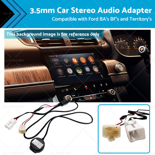 3.5mm Bluetooth Audio Adapter Cable for Ford Car Stereo