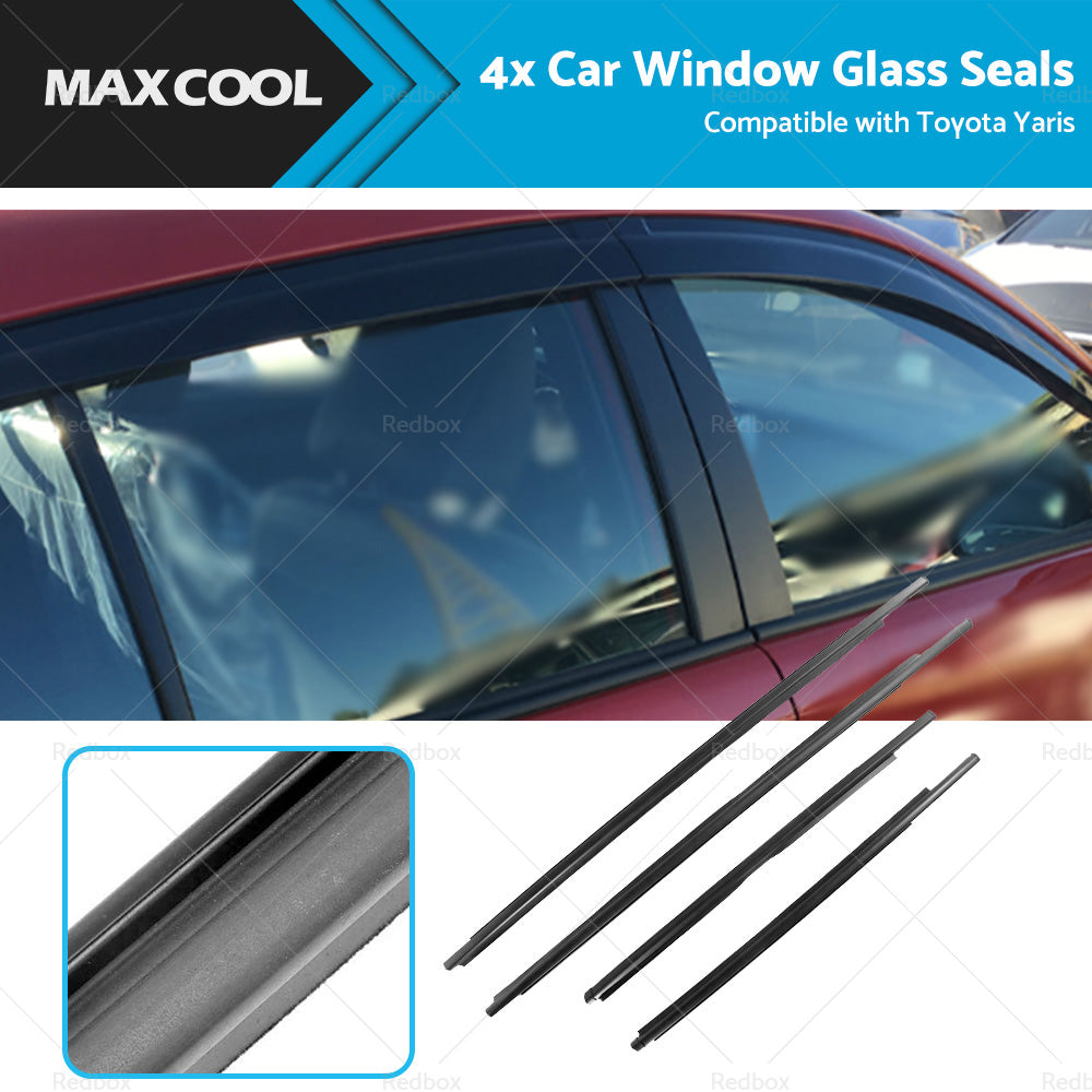 Car Window Glass Seal Weatherstrip for Toyota Yaris 2007-2011
