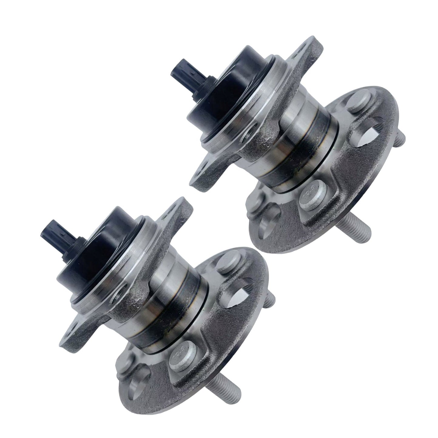 2X Rear Wheel Bearing Hub Suitable For Toyota Yaris NCP90 NCP130 ABS 2005-2017-1
