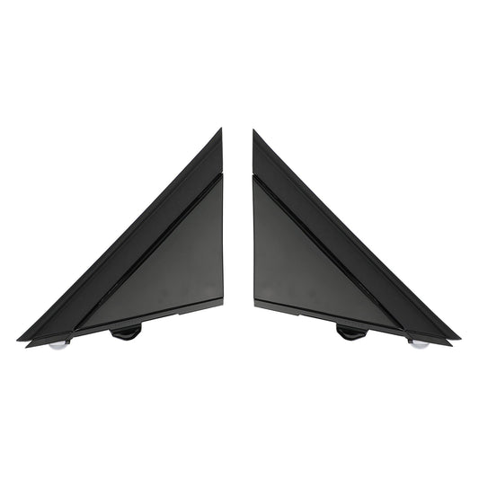 Gloss Black Door Mirror Cover Moldings for Fiat 500 (2012-2017)