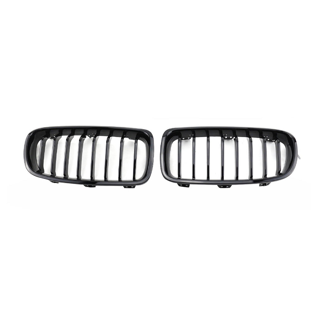 Front Bumper Kidney Grille Grill Suitable For BMW F30 F31 320i 330i 12-18-3