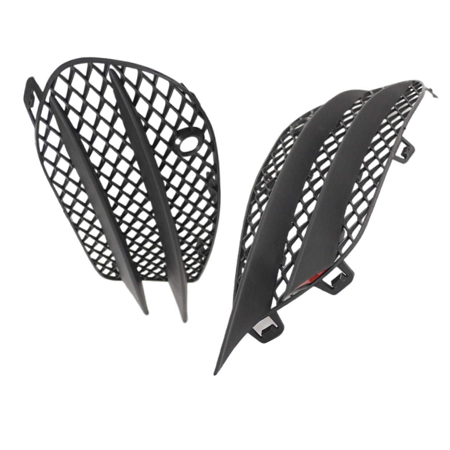 Pair Front Bumper Fog Lamp Grille Suitable for Mercedes-Benz C-Class W205 15-18-4