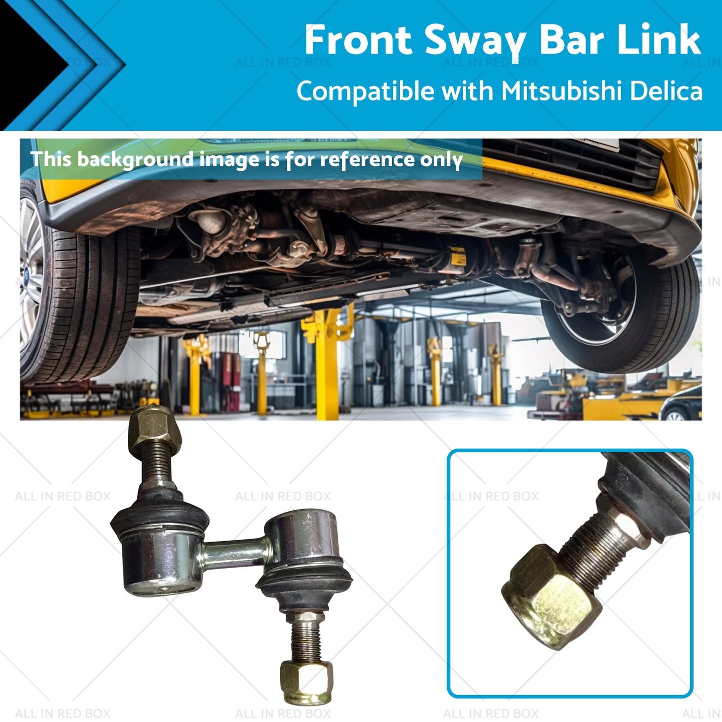 Front Stabilizer Sway Bar Link for Mitsubishi Delica PD8W 1994-2004