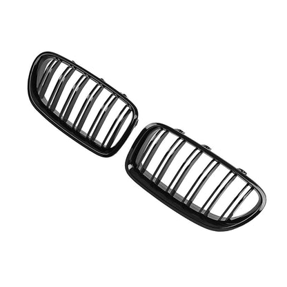 Bumper Bar Grille Gloss Black Suitable For BMW 5 Series F10 F11 Front Bumper Replacement Assembly-2