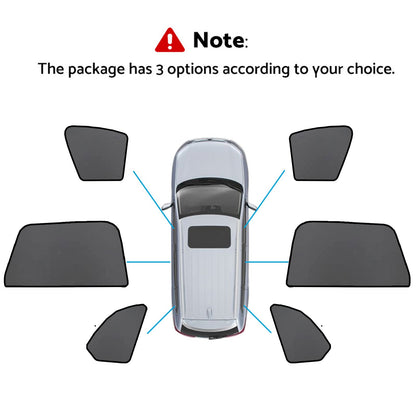 Car Window Sun Shade Magnetic Sun Blind Mesh Suitable For BMW X5 F95 / G05 2018-On-1