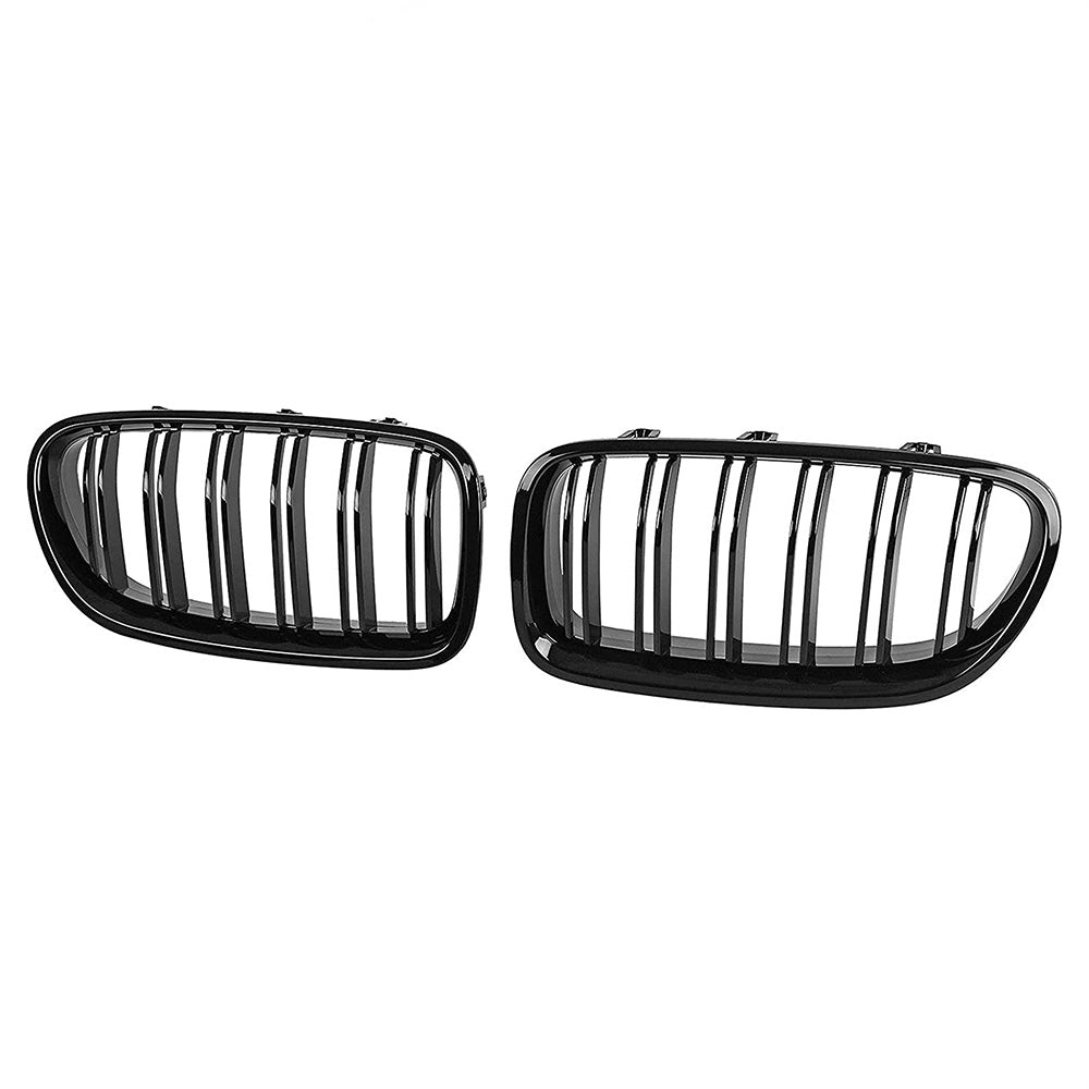 Bumper Bar Grille Gloss Black Suitable For BMW 5 Series F10 F11 Front Bumper Replacement Assembly-1
