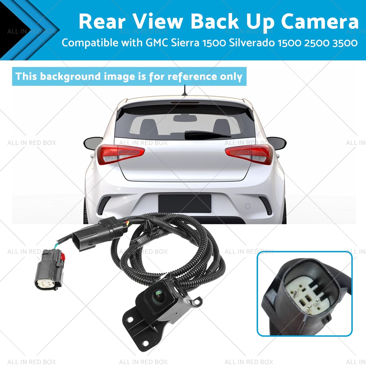 Rear View Camera for GMC Sierra/Silverado 1500/2500/3500 2011-2014