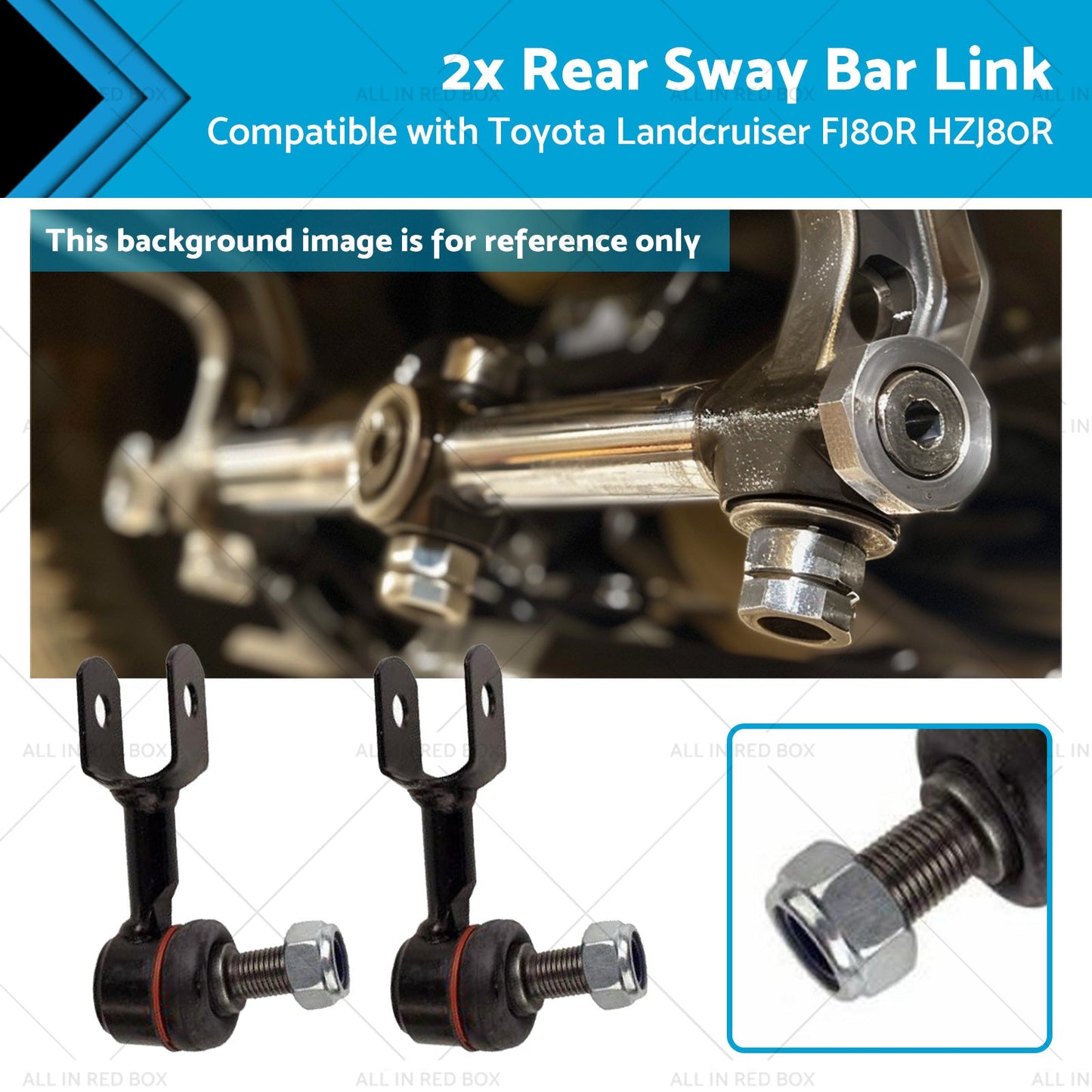Rear Sway Bar Link for Toyota Landcruiser FJ80R HZJ80R 1992-2019