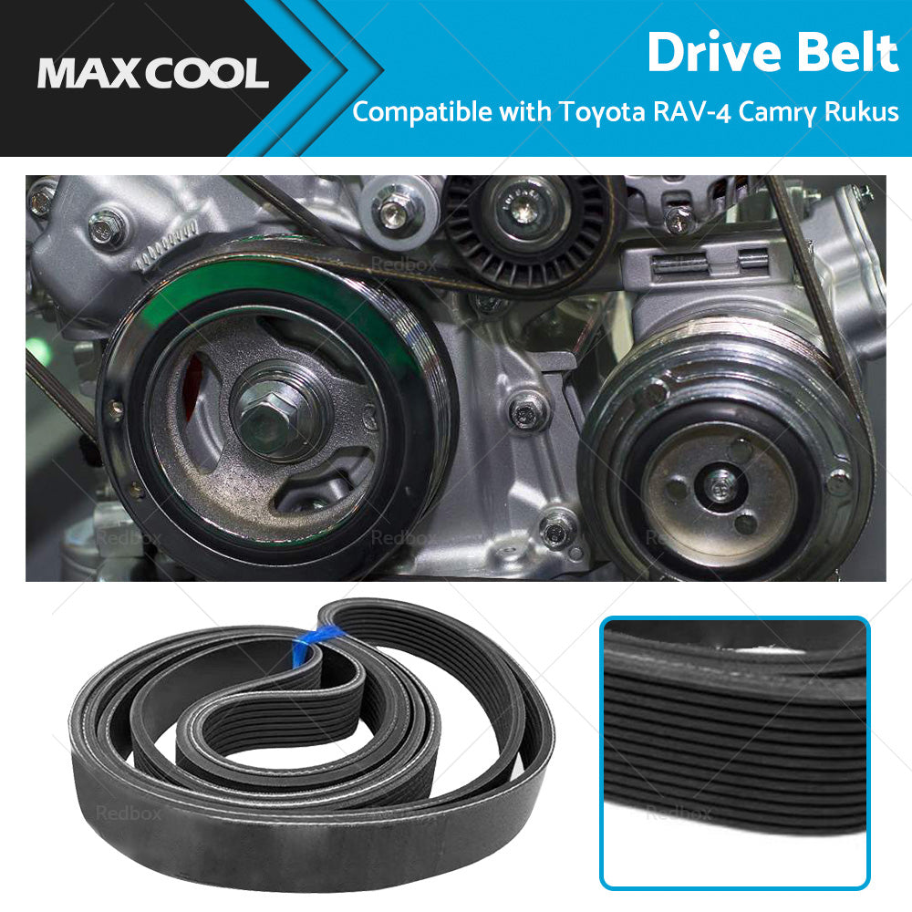 Drive Belt for Toyota Camry, RAV4, Rukus, Tarago 2006-2016