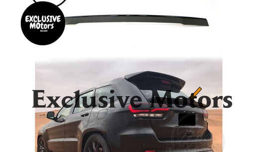 Extended Black Rear Spoiler for Jeep Grand Cherokee WK 2011-2021