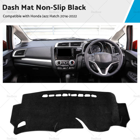 Dash Mat Black for Honda Jazz Hatch (2014-2022)