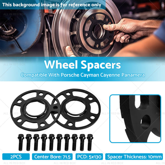 10mm Wheel Spacers for Porsche Cayman/Cayenne/Panamera 2005-2023