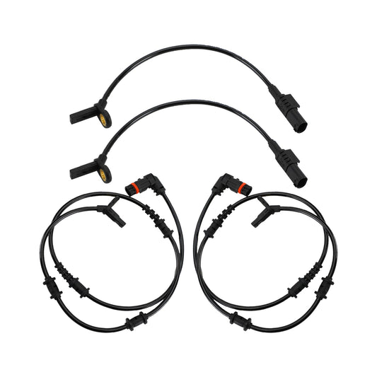 4x Front & Rear ABS Speed Sensor Set Suitable For Mercedes-Benz W164 ML350 / ML320-0