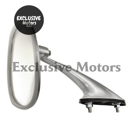 Aero Speedster Rear Mirror Stainless Steel for Porsche 356 (1948-1965)