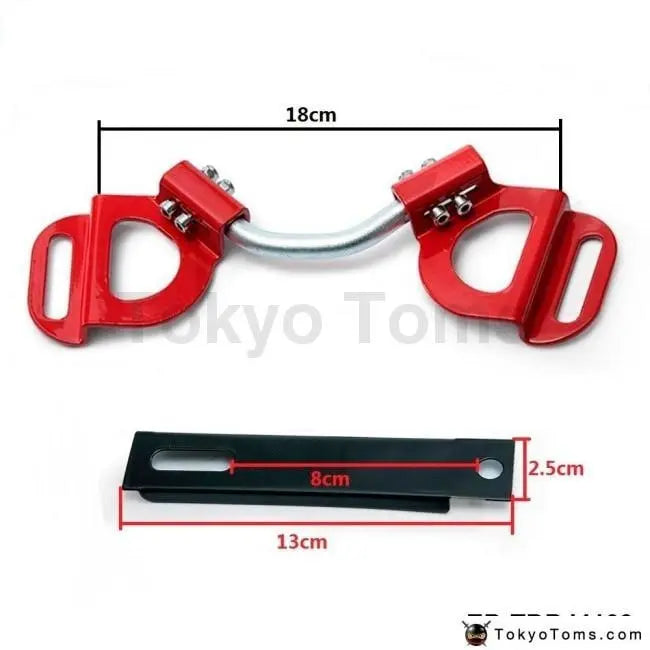 Car Vehicle Adjustable Battery Hold Down Kit Clamp Bracket Bolts For For Subaru Toyota - Tokyo Tom's