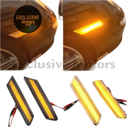 Super Bright LED Side Fender Dynamic Turn Signal Light for Porsche 997, 911