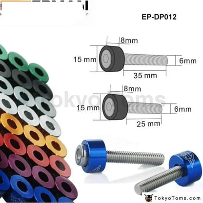 High Quality Metric Cup Washer Kit 6Mm (For Vtec Solenoid) For Honda B-Series Engines - Tokyo Tom's