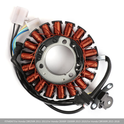 Generator Stator For Honda CBR R CB F 250 300 2011 2012 2013-2019 31120-KYJ-901 Generic
