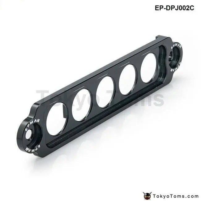 Racing Aluminum Battery Tie Down For Honda Civic Si 02-05 Gunmetal Replace For JDM Style - Tokyo Tom's