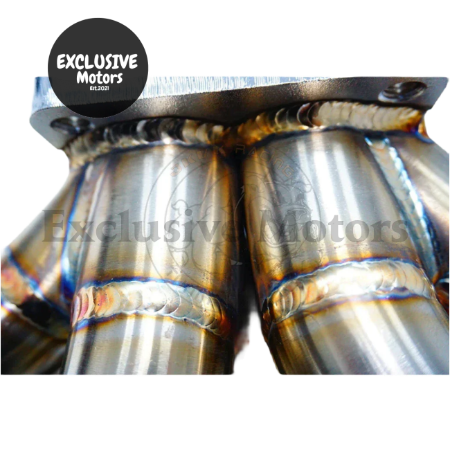 Stainless Steel  T4 Turbo Exhaust Manifold w 44mm W/G for Toyota Supra 1JZ-GTE