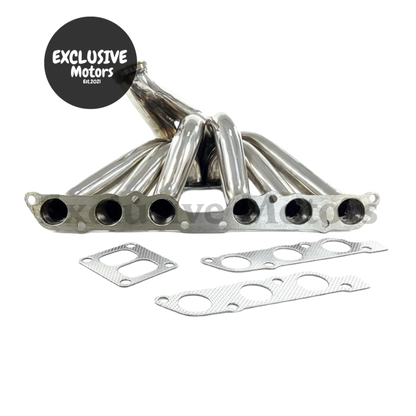 V2 Turbo Manifold T4 44mm for Toyota Supra, SC300, GS300 & IS300 (2JZ-GE 3.0L)