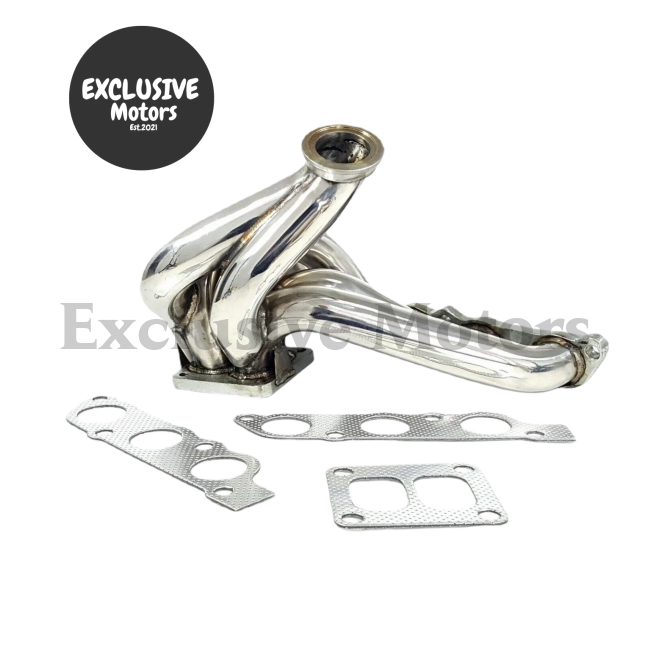 V2 Turbo Manifold T4 44mm for Toyota Supra, SC300, GS300 & IS300 (2JZ-GE 3.0L)