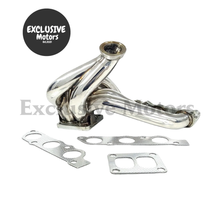 V2 Turbo Manifold T4 44mm for Toyota Supra, SC300, GS300 & IS300 (2JZ-GE 3.0L)