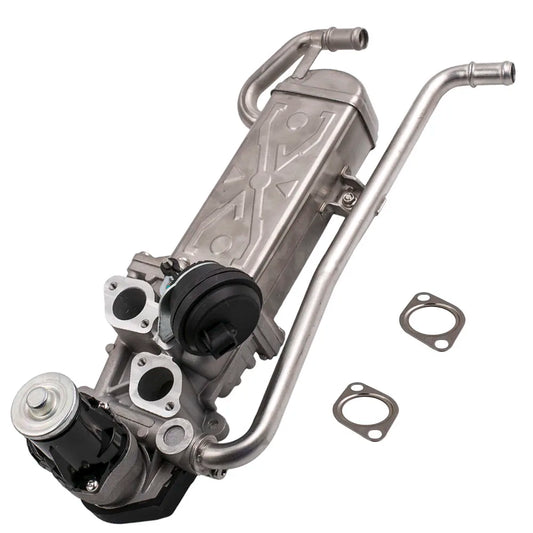 EGR Valve Cooler for Audi A1 8XA 8X1 2011-2018 1.6 & VW Polo 6R 03L131512AS BK for SEAT IBIZA MK5 SKODA1.6 TDI 03L131512 BH AS