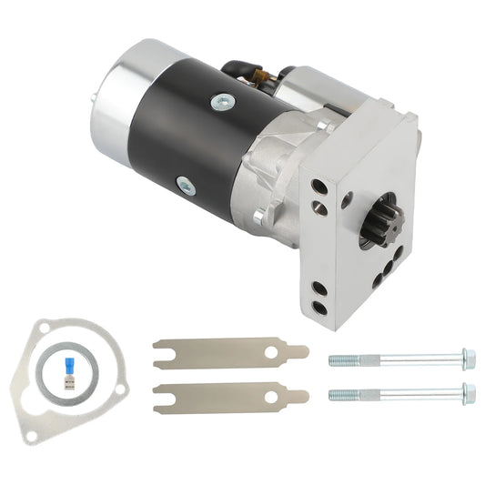 MAXPEEDINGRODS Mini Starter 3HP fit for Chevrolet Chevy 168 153 Tooth V8 High Torque SBC BBC 18493 Small Block 18493