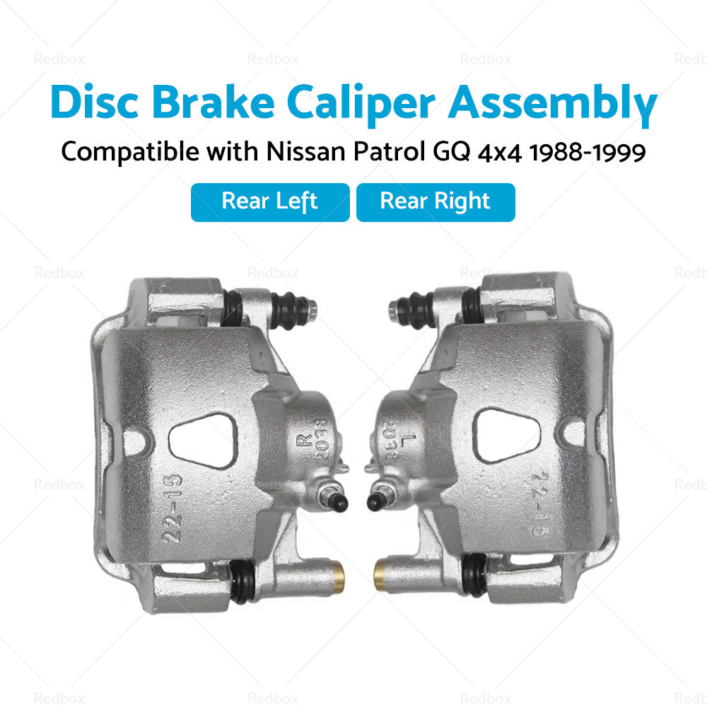 LH  RH Rear Disc Brake Caliper Assembly Suitable For Nissan Patrol GQ 4x4 88-99-1