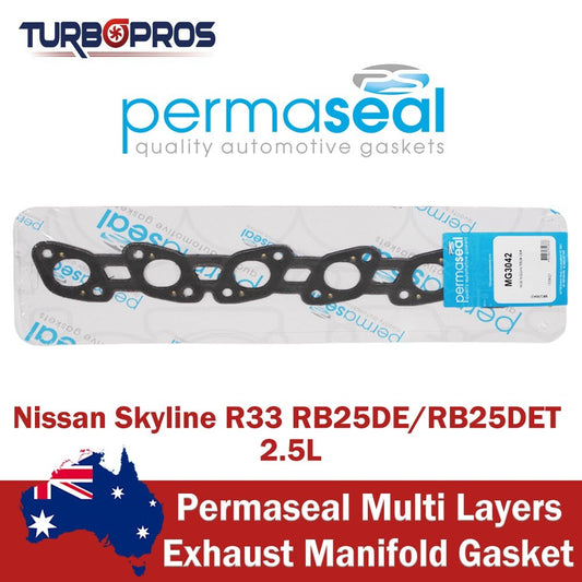 Permaseal Exhaust Manifold Gasket for Nissan Skyline R33 RB25DE/RB25DET 2.5L