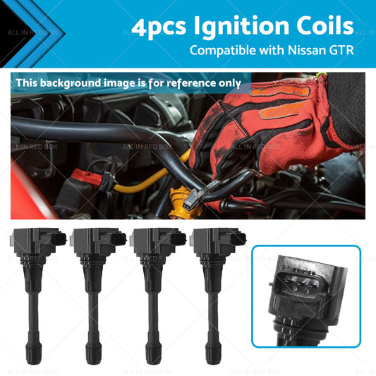 Ignition Coil Set 3.8L for Nissan GT-R R35 2008-2015