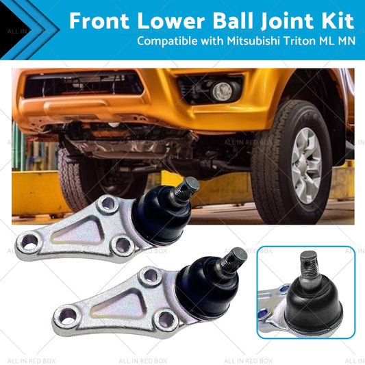Front Lower Ball Joint Kit for Mitsubishi Triton ML MN UTE 4WD RWD 2006-2015