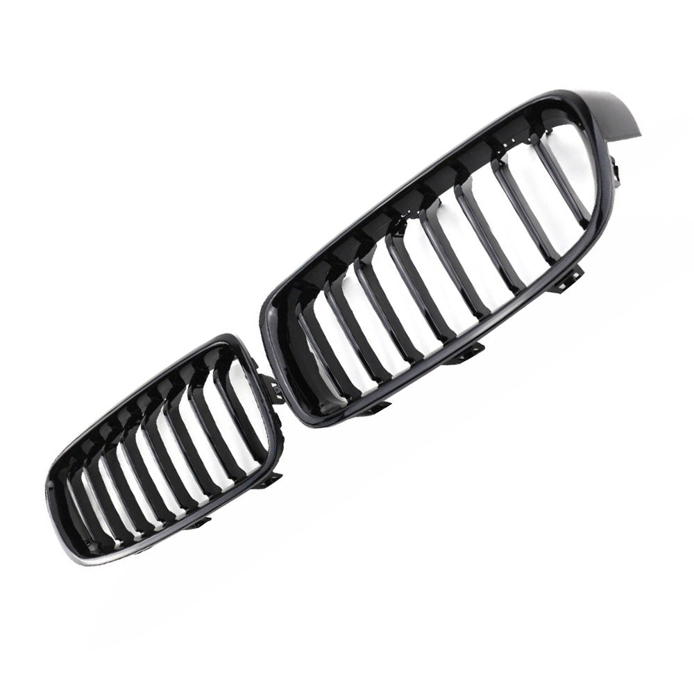 Front Bumper Kidney Grille Grill Suitable For BMW F30 F31 320i 330i 12-18-2