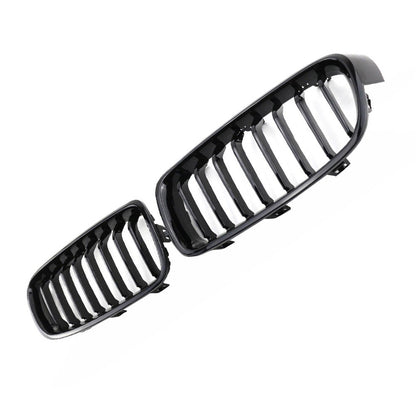 Front Bumper Kidney Grille Grill Suitable For BMW F30 F31 320i 330i 12-18-2