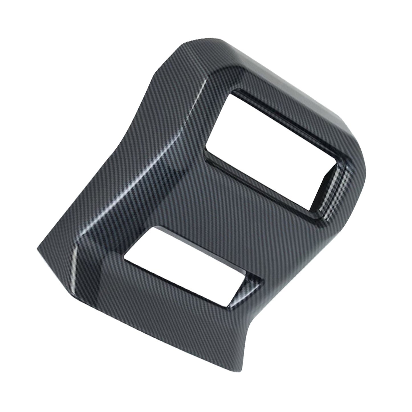 Rear Air Outlet Vent Cover Trim Suitable For Toyota Prado LC250 2024+ Carbon Fiber-3