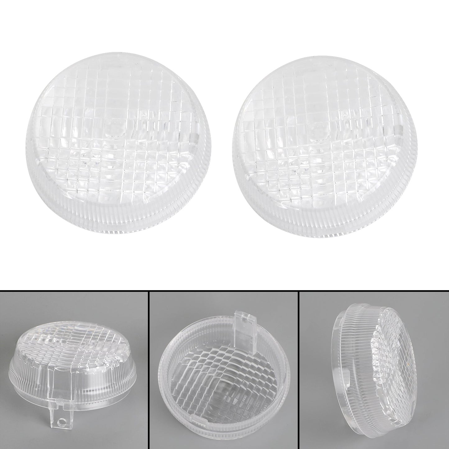 Turn Signal Light Lenses Cover For Honda Shadow Spirit VT750 Vulcan VN Generic