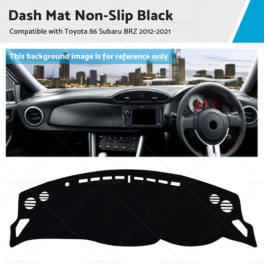 Dash Mat Cover for Toyota 86 Subaru BRZ 2012-2021 Dashboard Pad