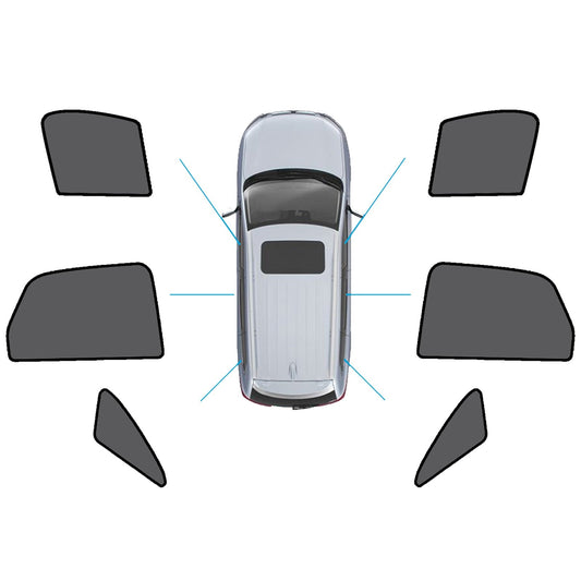 Magnetic Mesh Sun Shades for Audi Q3 Front/Rear (2011-2018)