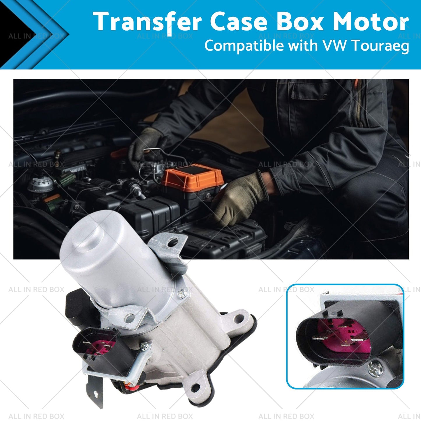 Transfer Case Motor for VW Touareg Porsche Cayenne 2003-2010