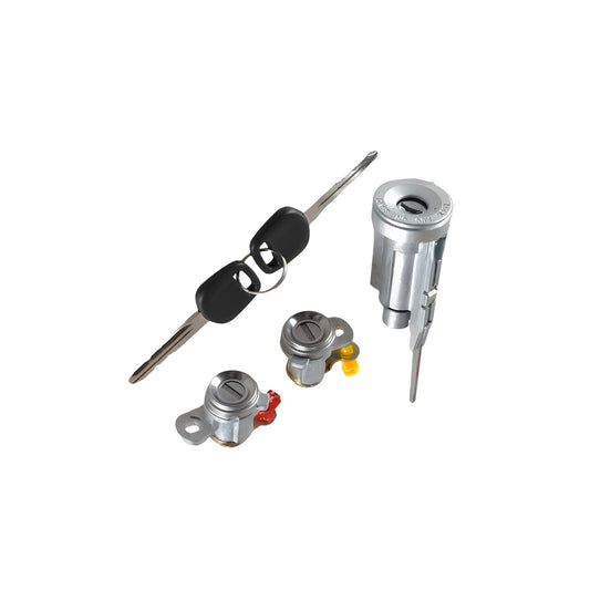 Ignition Barrel Door Locks Set Suitable For Toyota LandCruiser 80 Series 1990-1998-0