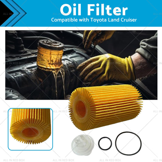Oil Filter 4.5L Diesel V8 for Toyota Land Cruiser 200 Series 2007-2021