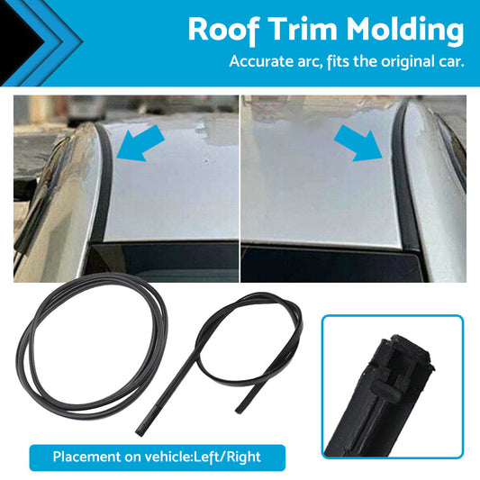 Roof Drip Moulding L/R for Toyota Yaris Sedan 2007-2011